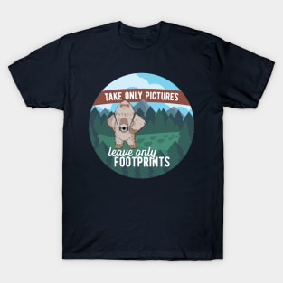 Leave Only Footprints T-Shirt